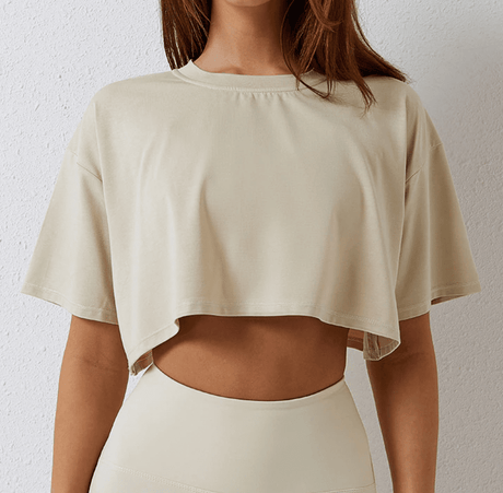 Sparkiah Flow Loose Crop Top