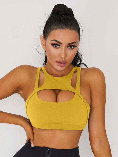 SPARKIAH  Female Sexy Cutout Sports Bras