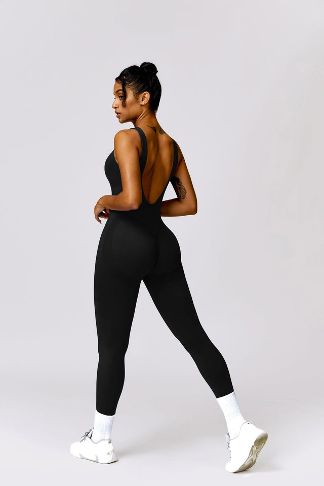 Sparkiah Elated Seamless V-Back Jumpsuit