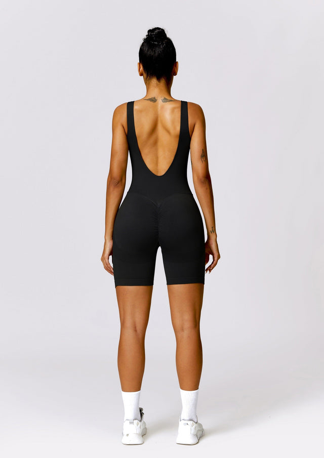 Sparkiah Charmed Seamless V-Back Jumpsuit