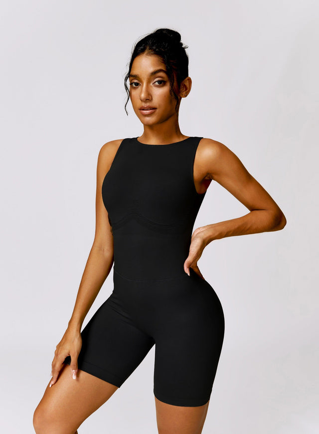 Sparkiah Charmed Seamless V-Back Jumpsuit