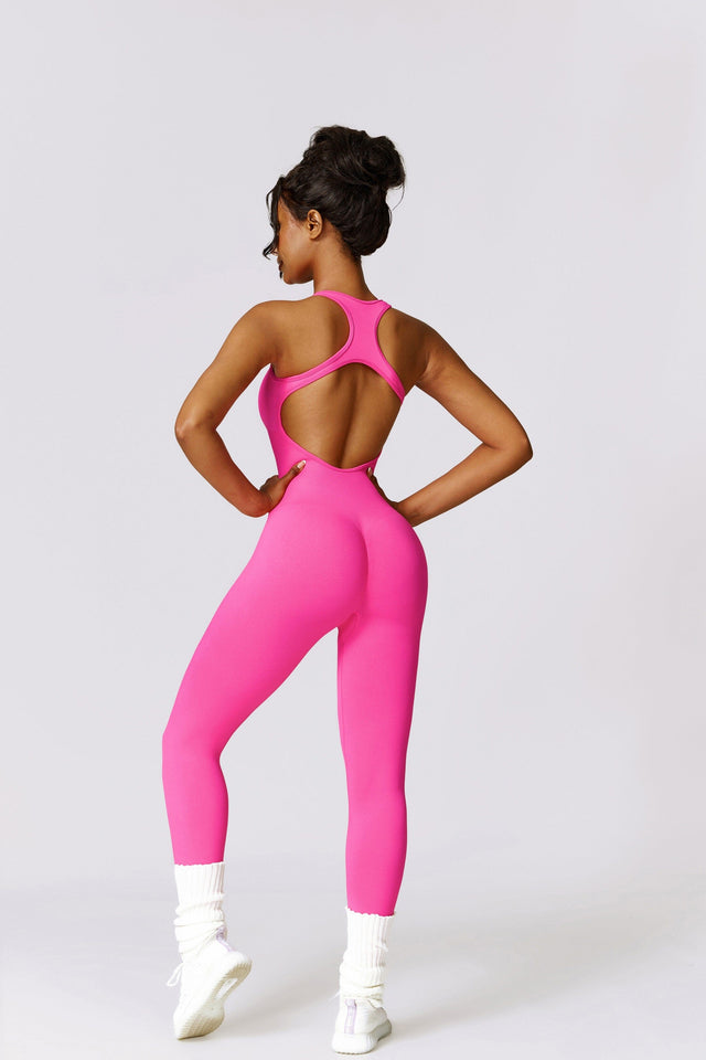 Sparkiah Aurora Racerback Seamless Jumpsuit