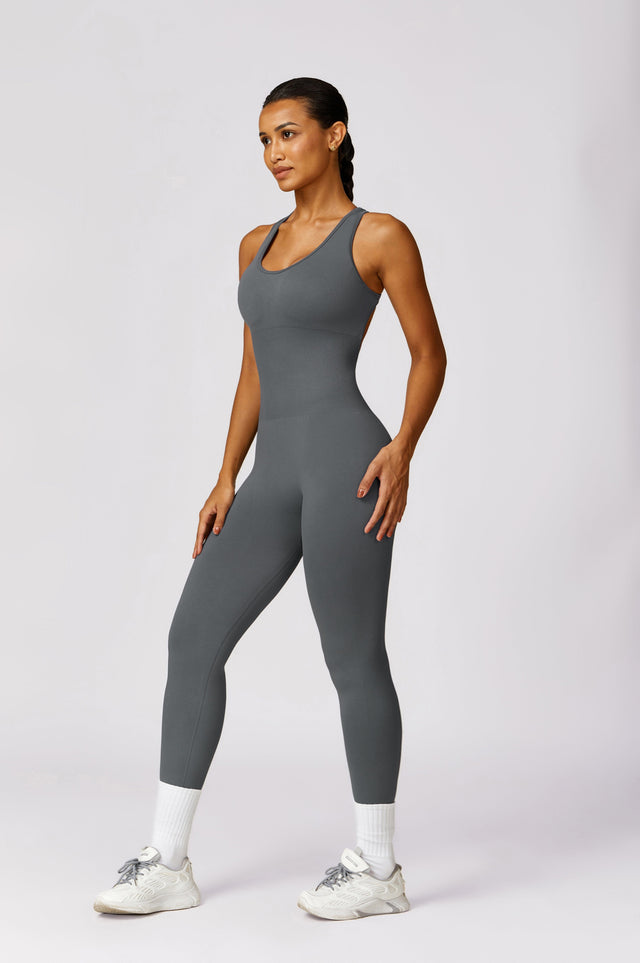 Sparkiah Aurora Racerback Seamless Jumpsuit