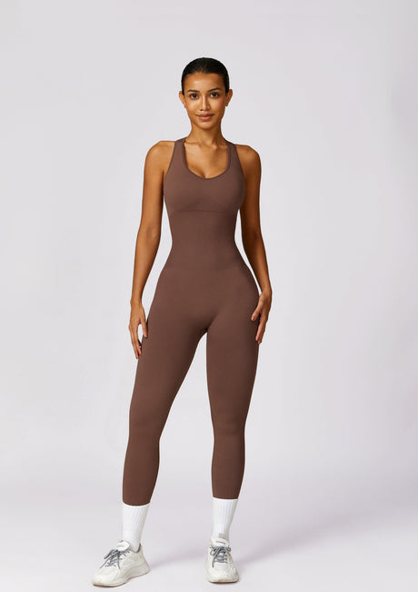 Sparkiah Aurora Racerback Seamless Jumpsuit