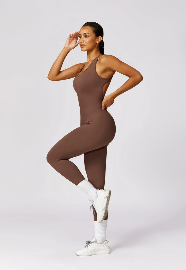 Sparkiah Aurora Racerback Seamless Jumpsuit