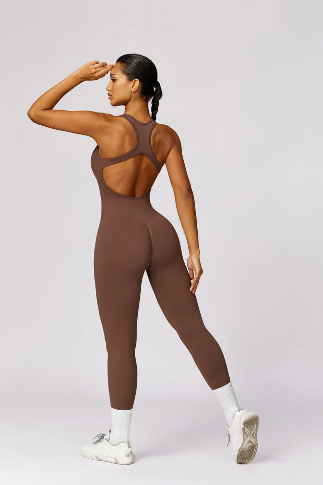 Sparkiah Aurora Racerback Seamless Jumpsuit