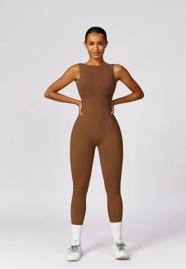 Sparkiah Elated Seamless V-Back Jumpsuit