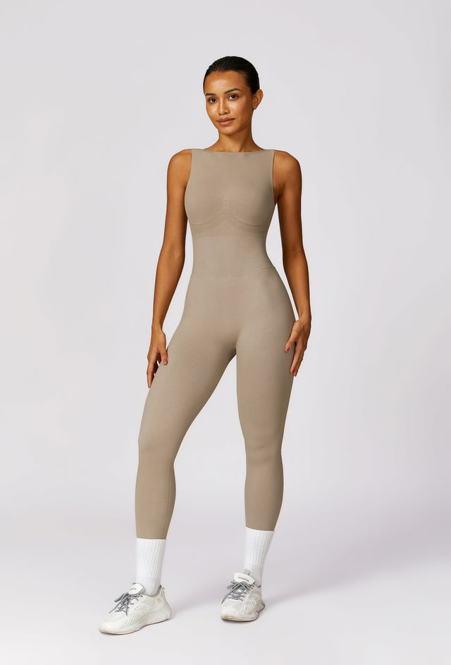 Sparkiah Elated Seamless V-Back Jumpsuit