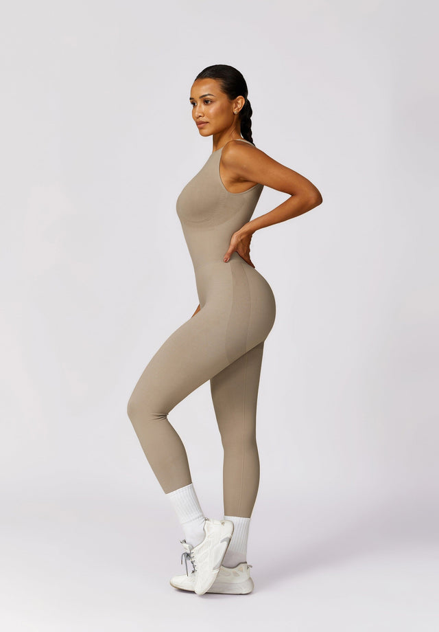 Sparkiah Elated Seamless V-Back Jumpsuit