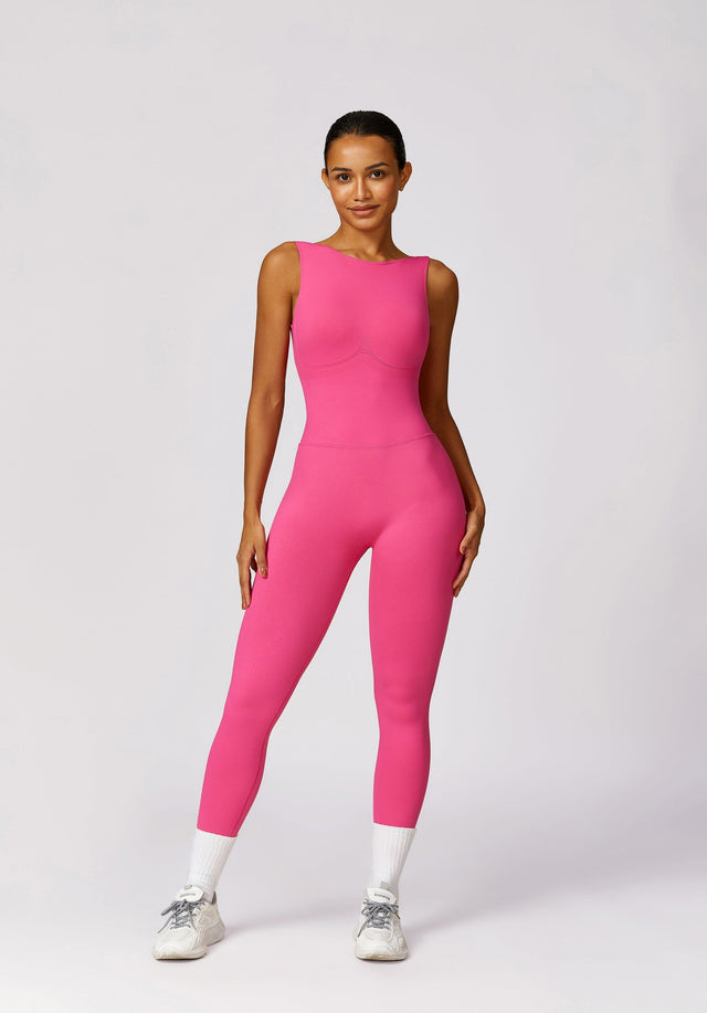 Sparkiah Elated Seamless V-Back Jumpsuit