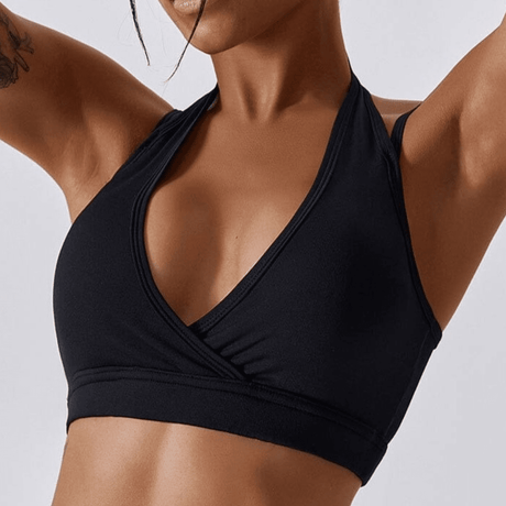 Sparkiah Asymmetrical Sports Bra