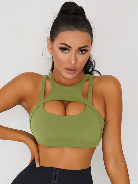 SPARKIAH  Female Sexy Cutout Sports Bras