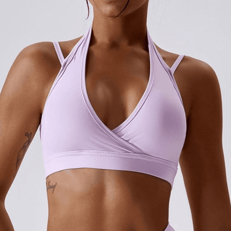 Sparkiah Asymmetrical Sports Bra