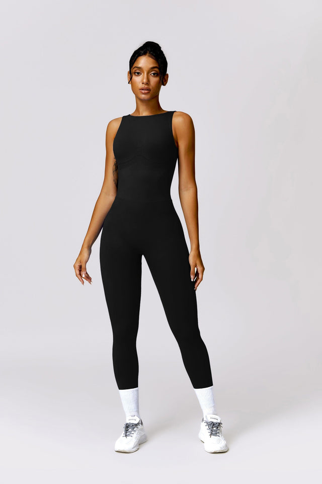 Sparkiah Elated Seamless V-Back Jumpsuit