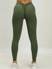 Sparkiah Female Deep V Back Scrunch Bum Leggings