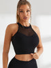 SPARKIAH  Female Sexy Sports Bra Mesh Vests Bras