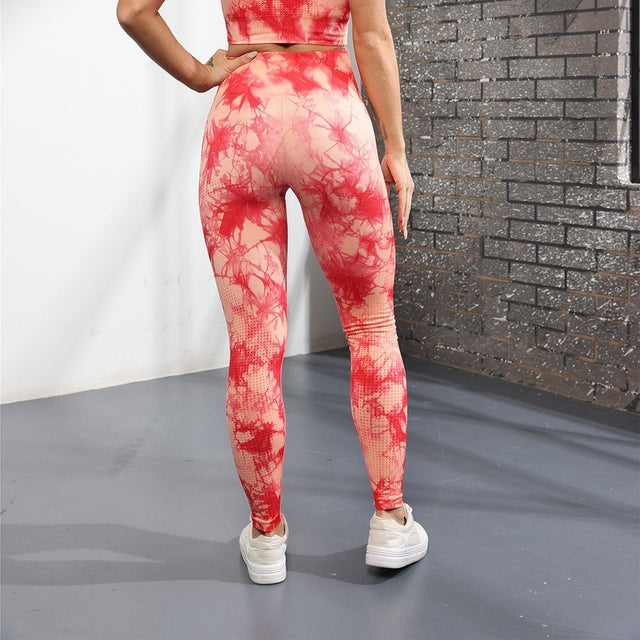 Sparkiah High Waist Marble Leggings