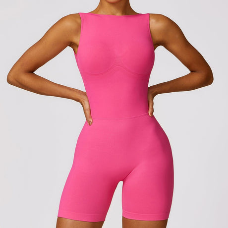 Sparkiah Charmed Seamless V-Back Jumpsuit