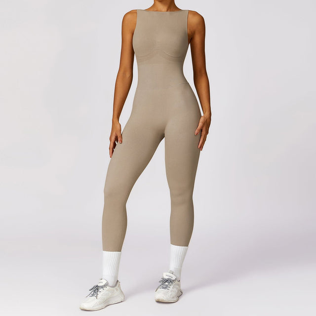 Sparkiah Elated Seamless V-Back Jumpsuit