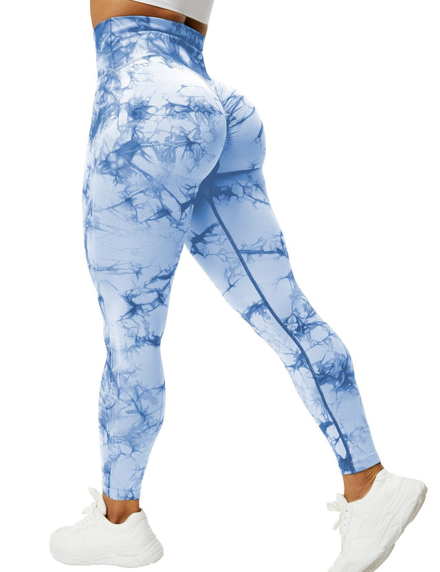 Sparkiah Marble Scrunch Leggings