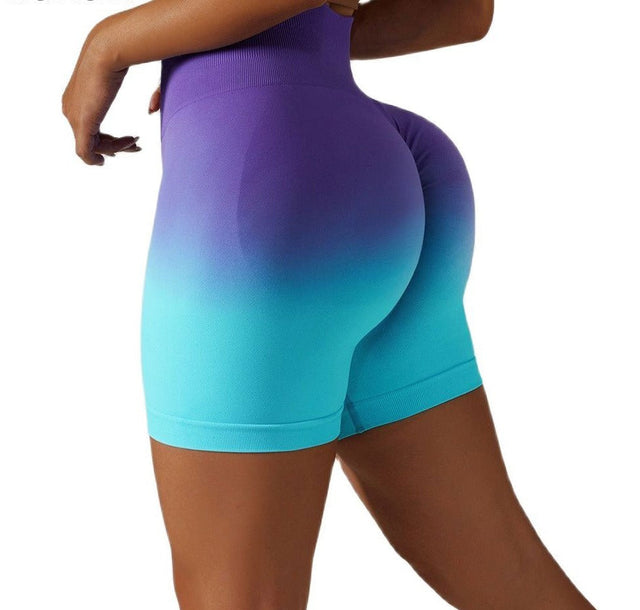 Sparkiah Gradient Seamless Shorts