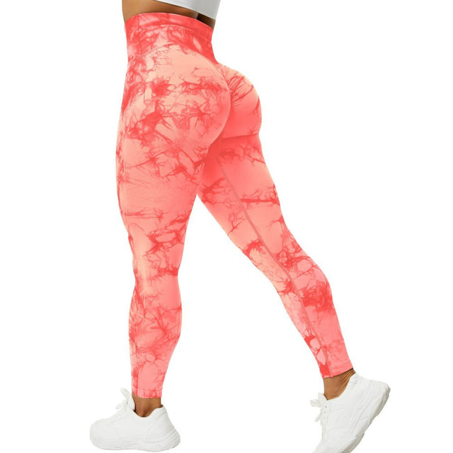 Sparkiah Marble Scrunch Leggings