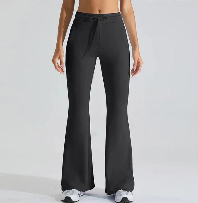 Sparkiah Vibe Drawstring Flare Pants