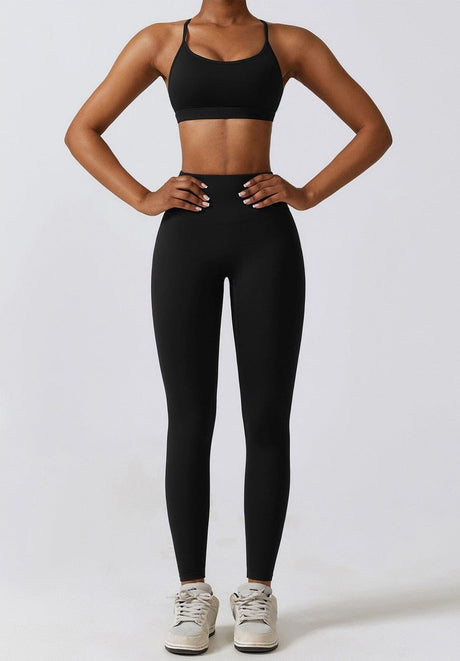 Sparkiah Prestige Gym Set - Leggings + Top