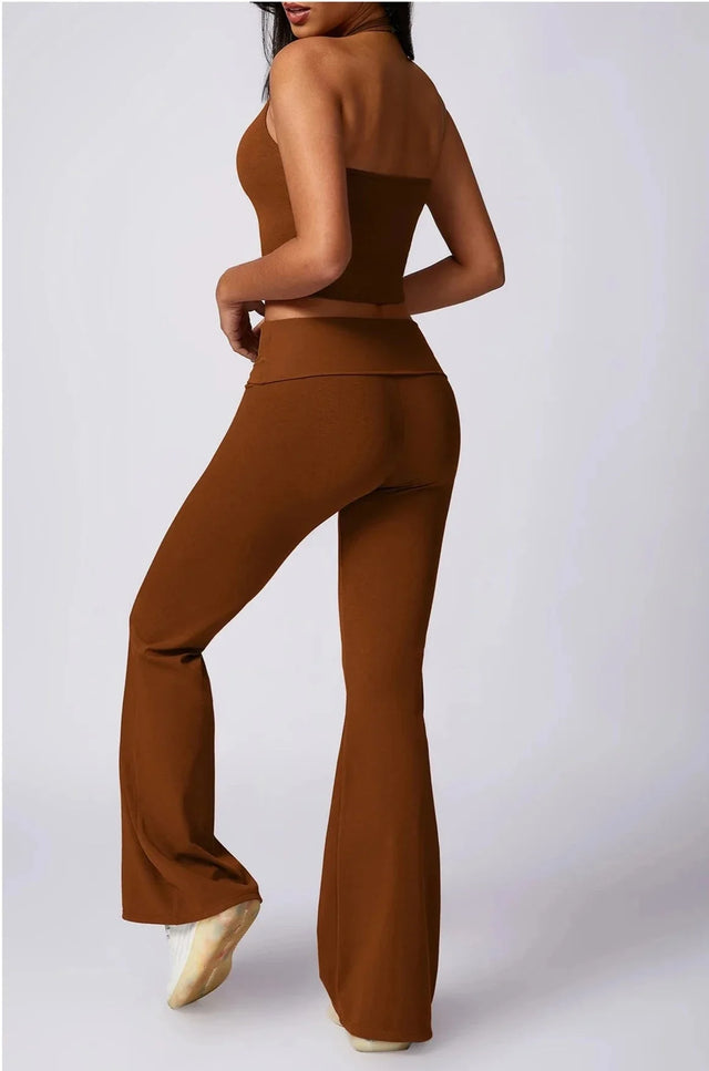 Sparkiah Unravel High Waist Flared Pants