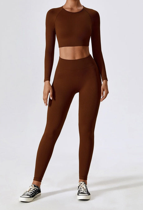 Sparkiah Grove Seamless Shirt Set - Leggings + Top