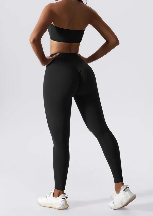 Sparkiah Cozy Gym Set - Leggings + Top