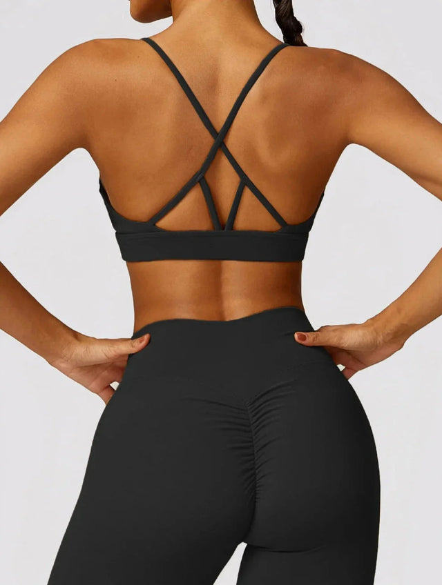 Sparkiah Reflex Cross Back Sports Bra