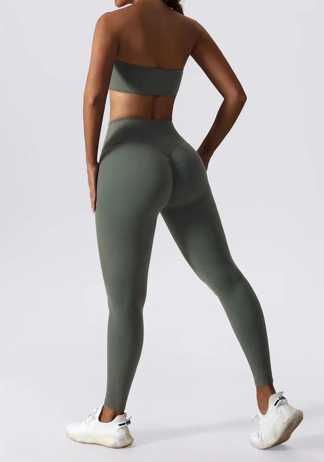 Sparkiah Cozy Gym Set - Leggings + Top