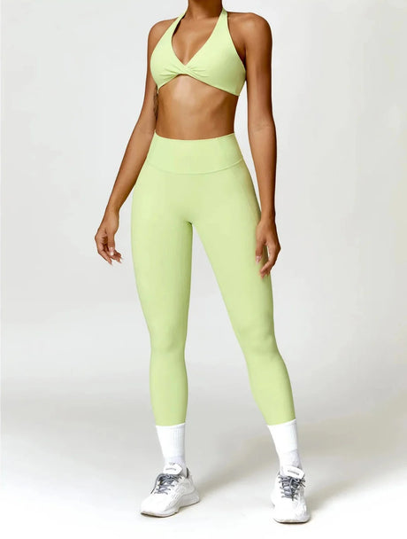 Sparkiah Glam Flow Yoga Set - Leggings + Top