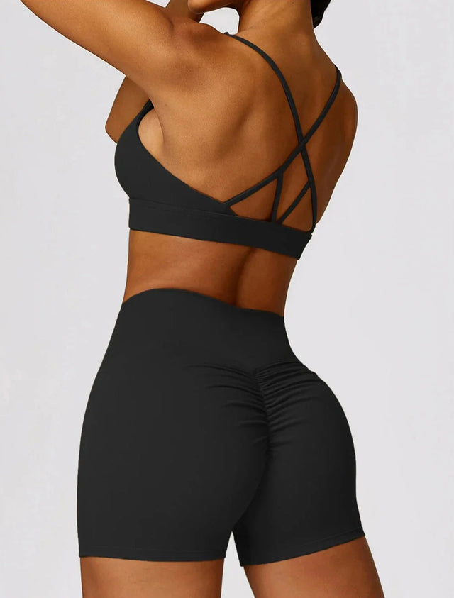 Sparkiah Reflex Cross Back Sports Bra