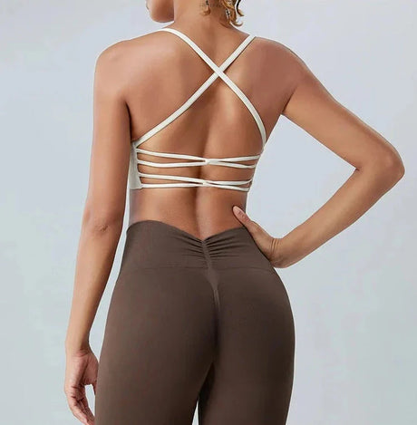 Sparkiah Core Seamless Crisscross Bralette