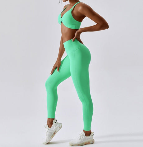 Sparkiah Crest Yoga Set - Leggings + Top