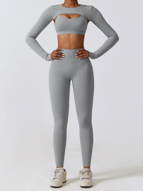 Sparkiah Prestige Three-Piece Overall Set - Leggings + Top