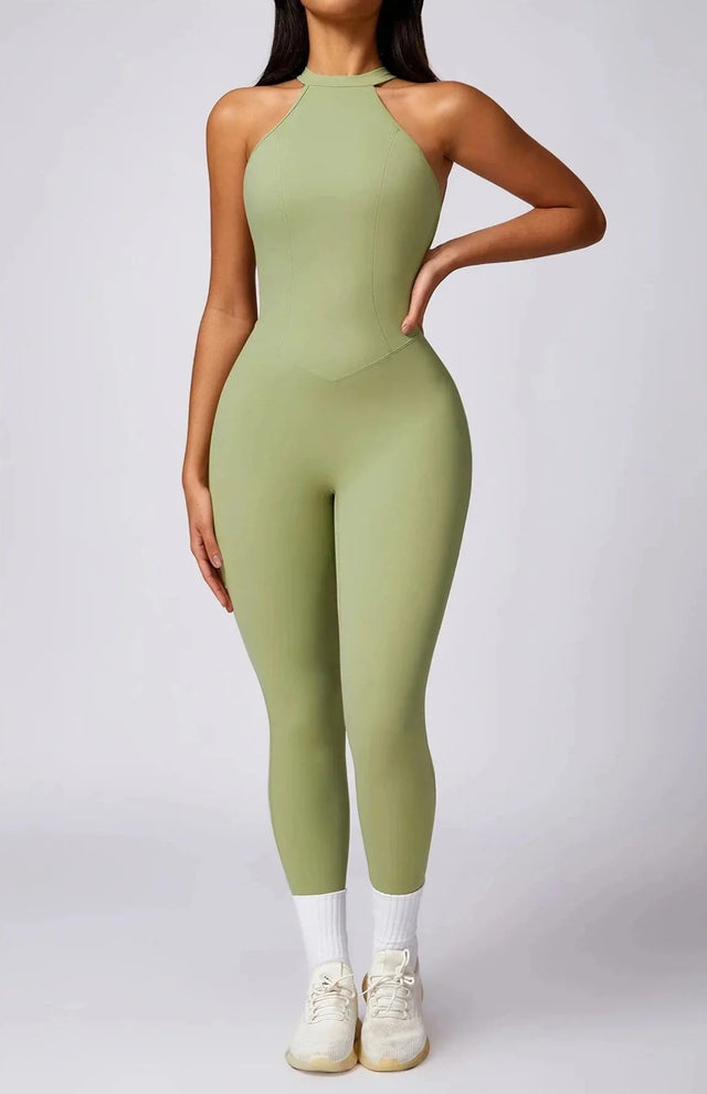 Sparkiah Intrigued Booty Scrunch Jumpsuit