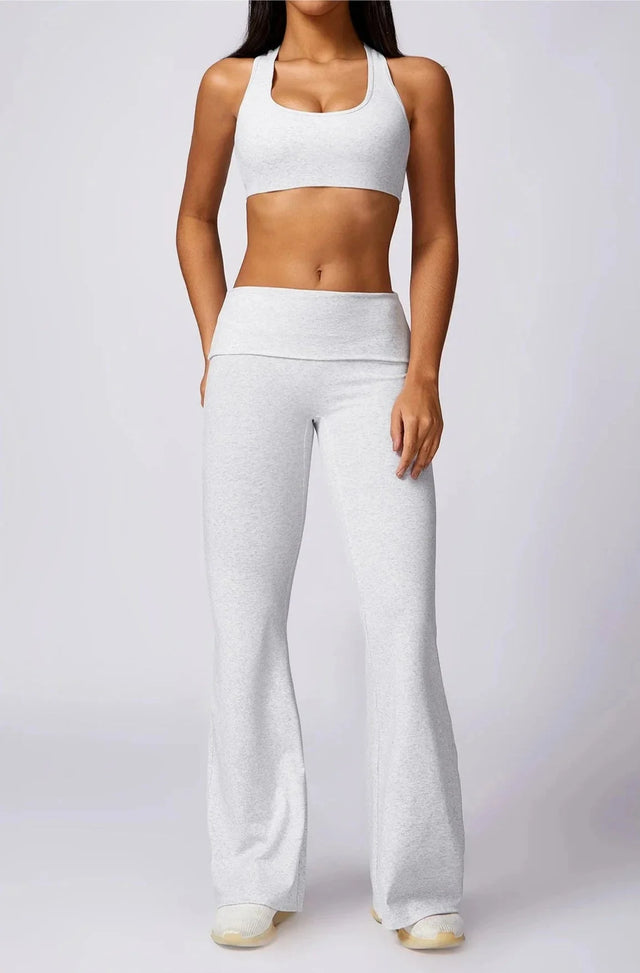 Sparkiah Unravel High Waist Flared Pants