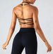 Sparkiah Savvy Double Cross Back Sports Bra