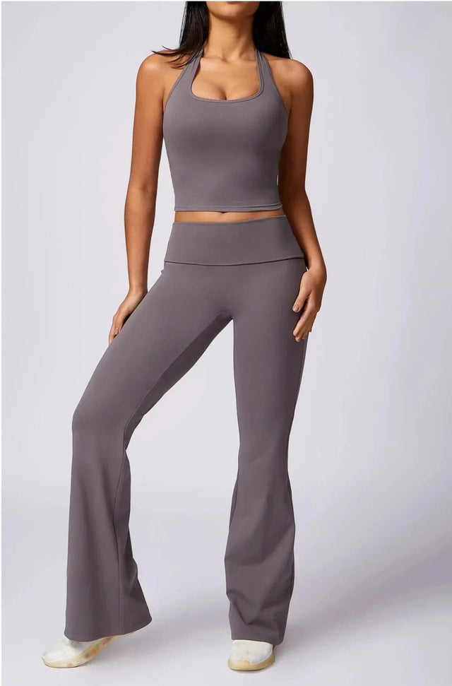 Sparkiah Unravel High Waist Flared Pants