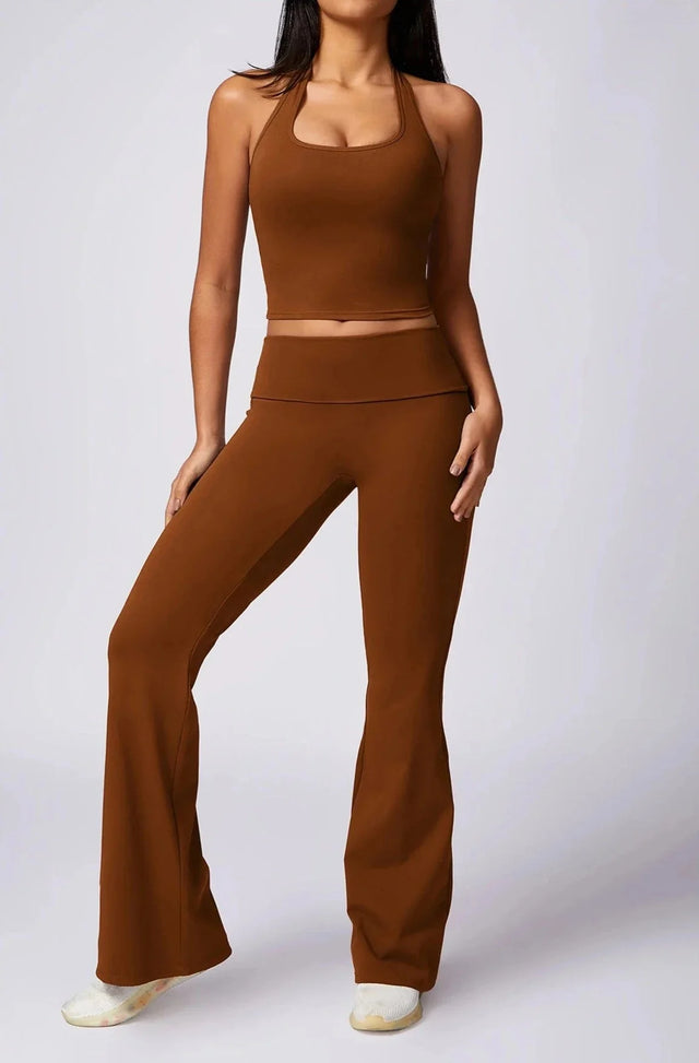 Sparkiah Unravel High Waist Flared Pants