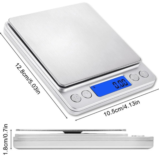 Sparkiah Digital Kitchen Scale 3000g/ 0.1g Small Jewelry Scale Food