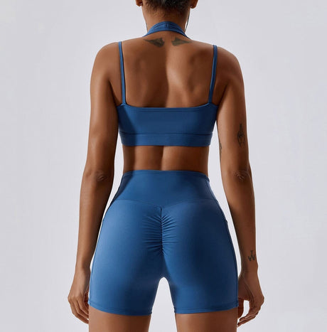 Sparkiah Asymmetrical Sports Bra