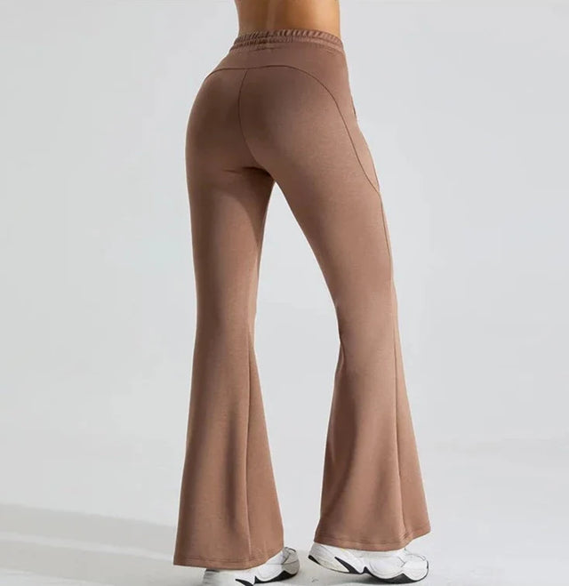 Sparkiah Vibe Drawstring Flare Pants