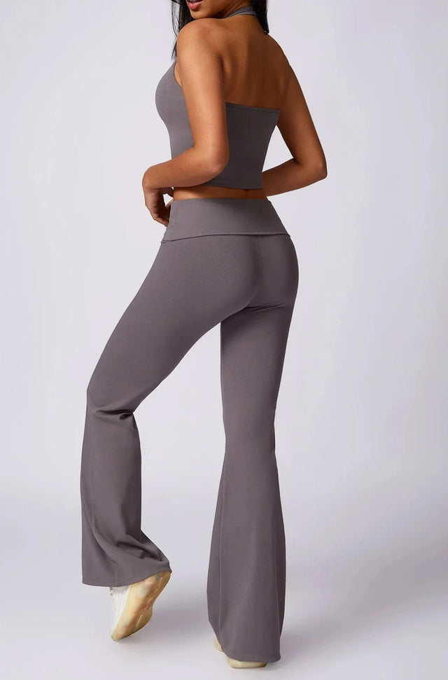 Sparkiah Unravel High Waist Flared Pants