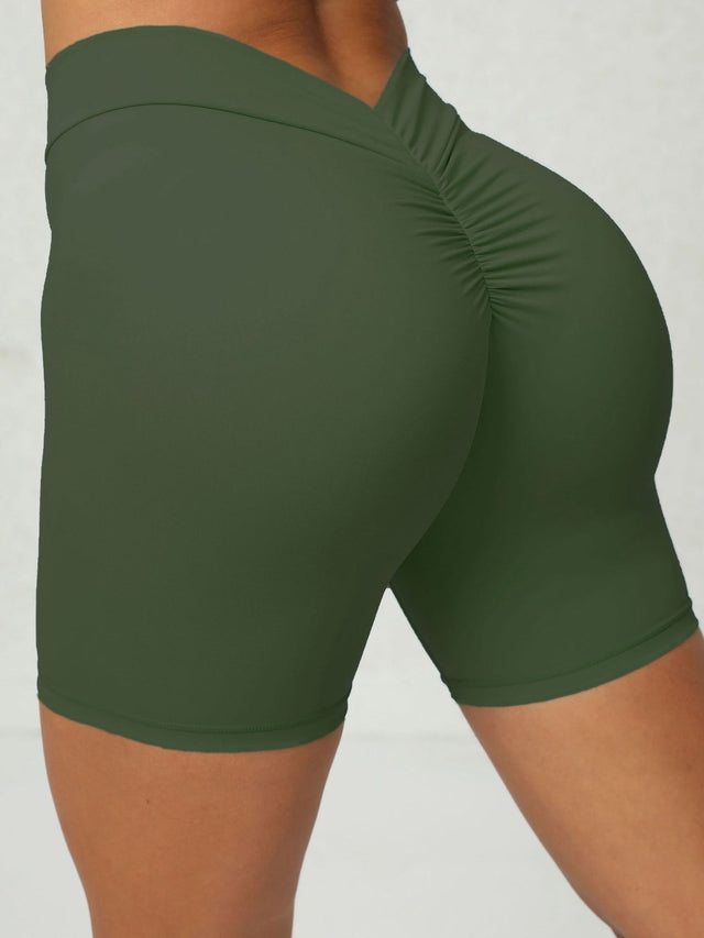 Sparkiah Female Scrunch Bum Deep V Back Leggings