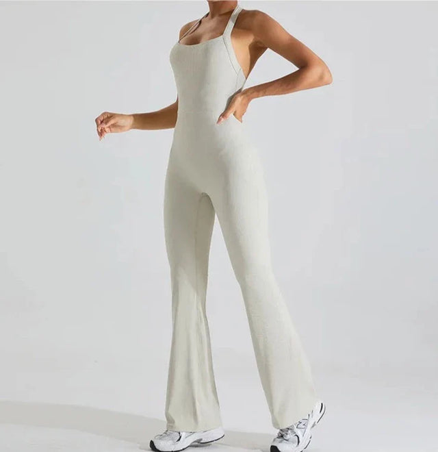 Sparkiah Haven Backless Jumpsuit