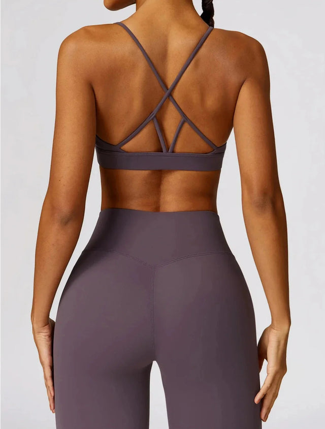 Sparkiah Reflex Cross Back Sports Bra